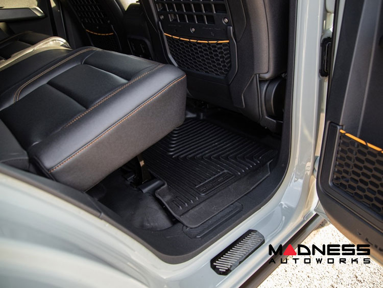 Ford Bronco Floor Liners - Front & Rear w/ Cargo Liner - Roush - 4 Door 